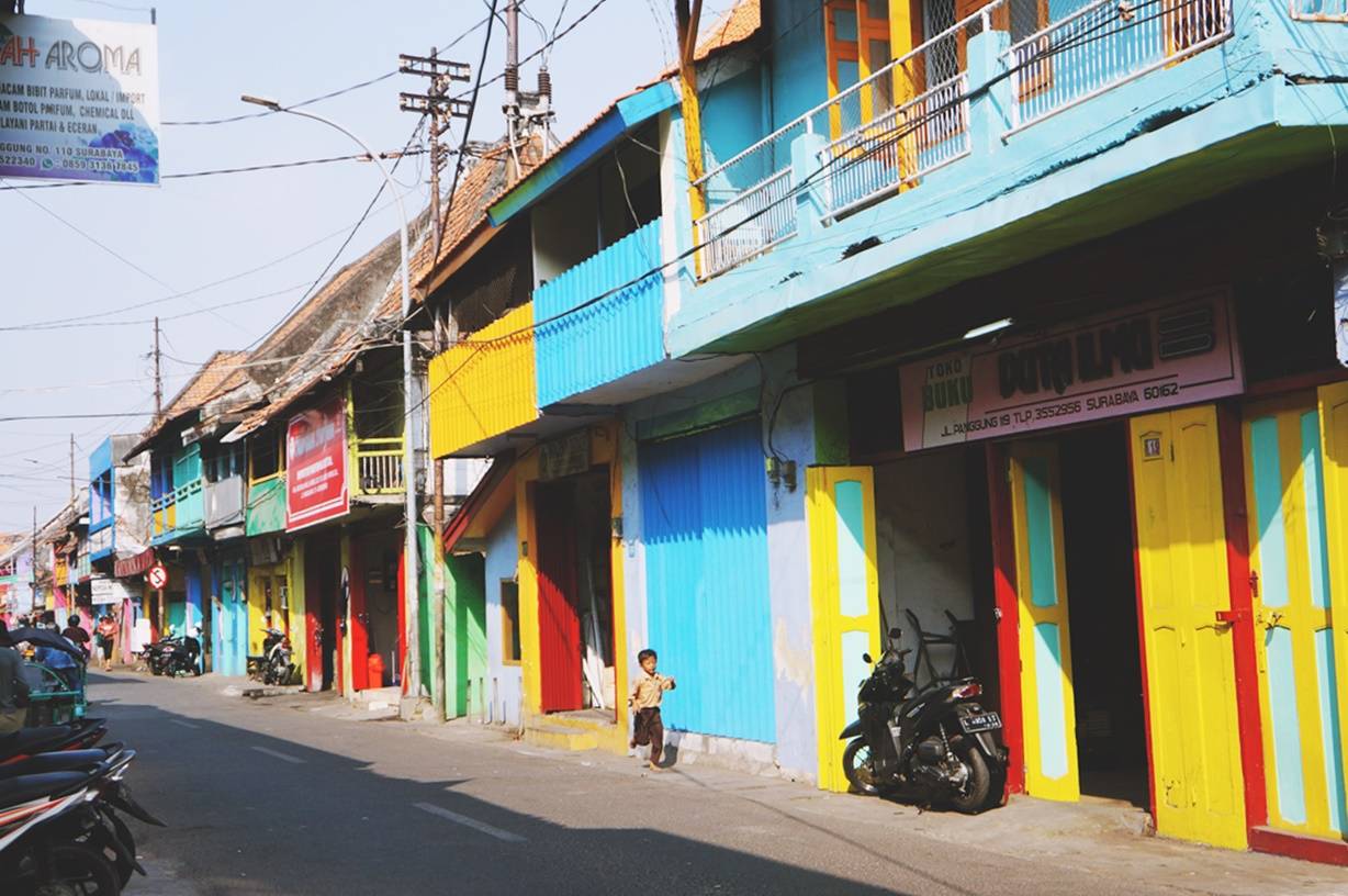 Jalan Panggung Kota Tua Surabaya Dulu Becek Sekarang Cantik