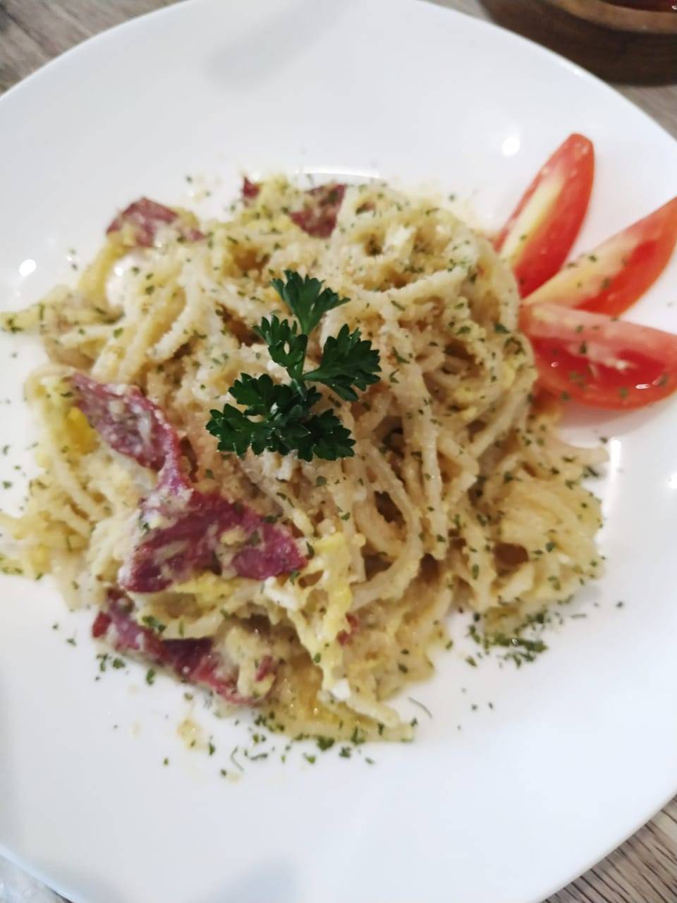 Spaghetti Carbonara (c) Verwati Iriani/Travelingyuk