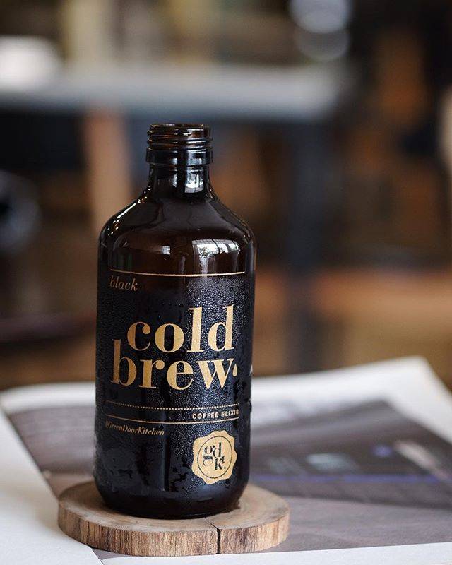 Black Cold Brew via Instagram @greendoorkitchen